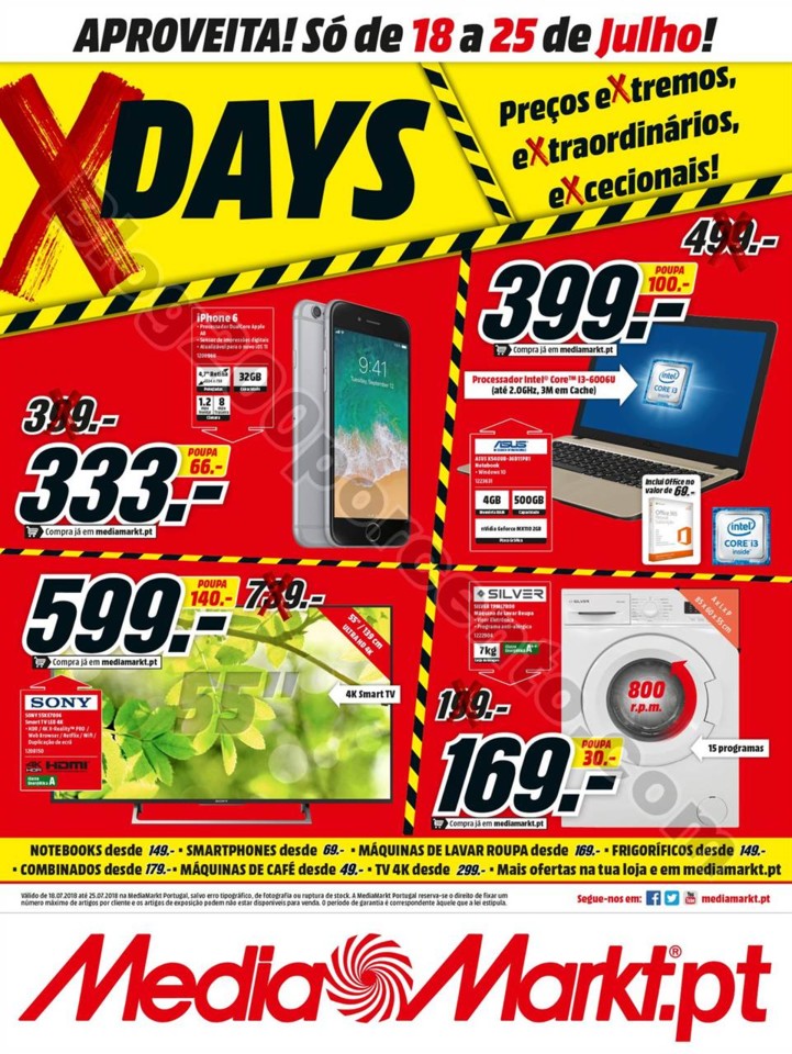 x-days MEDIA MARKT Promoções de 18 a 25 julho p8