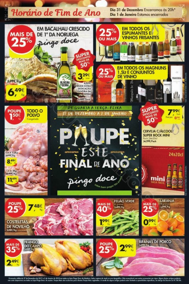 Antevisão Folheto PINGO DOCE Madeira Promoções 