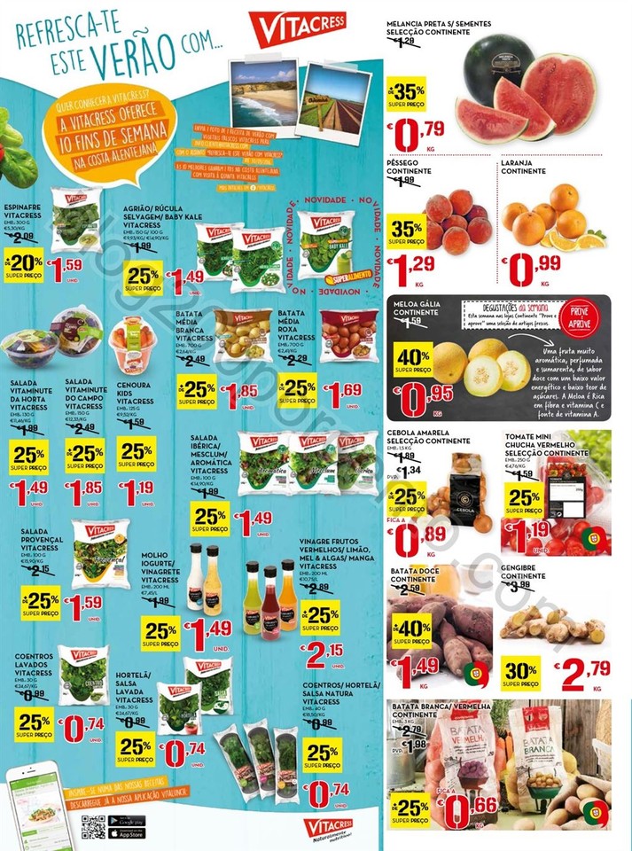 Antevisão Folheto CONTINENTE Promoções de 23 a 