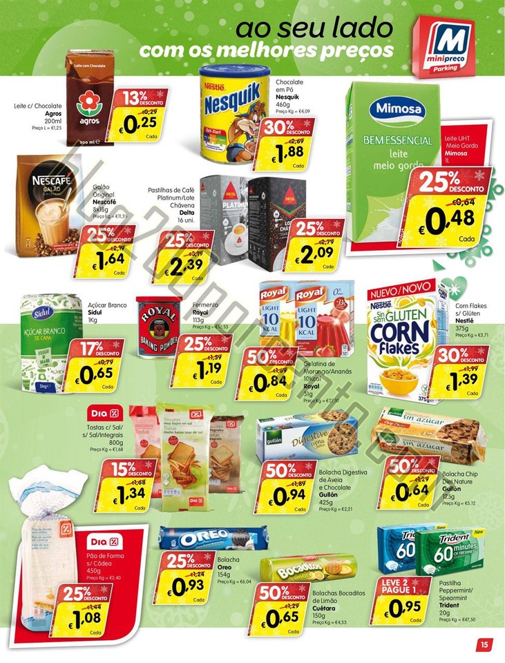 Antevisão Folheto MINIPREÇO Parking de 26 novemb
