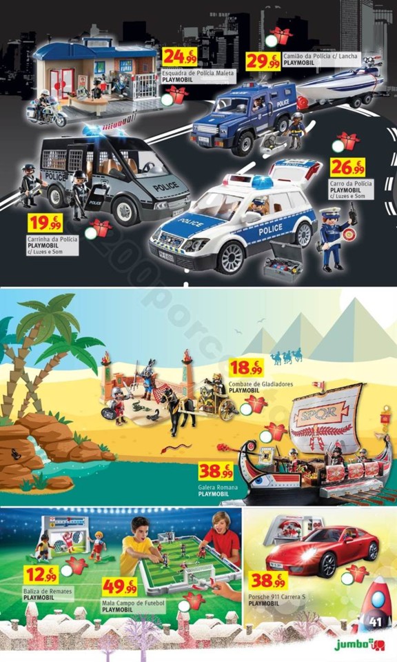 Antevisão Folheto JUMBO Brinquedos Natal promoç