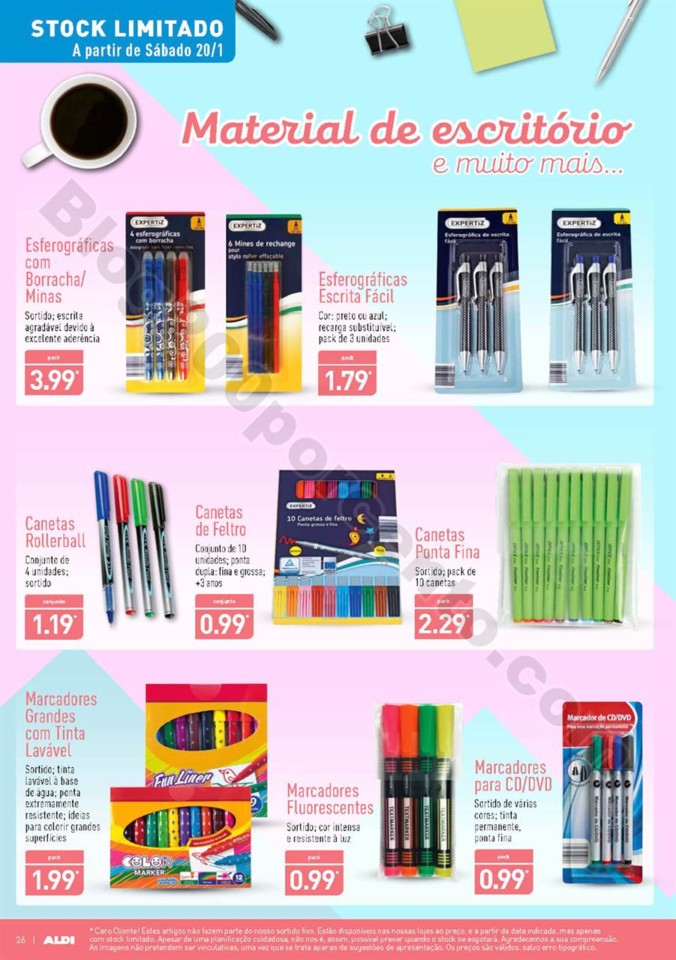 Antevisão Folheto ALDI Promoções a partir de 17