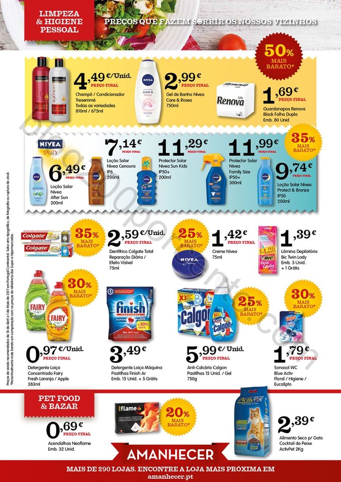 Antevisão Folheto AMANHECER Promoções de 18 abr