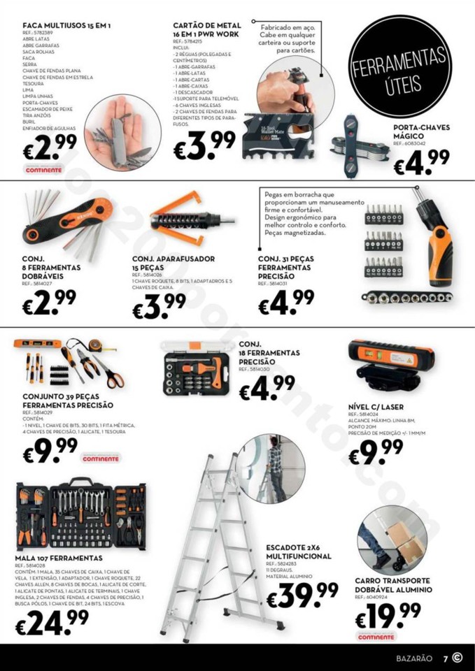 Antevisão Folheto Bazarão CONTINENTE Promoções
