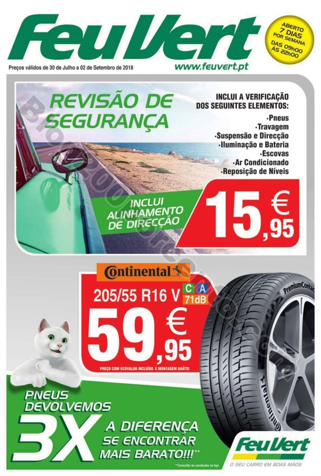 Antevisão Folheto FEU VERT Promoções de 30 julh