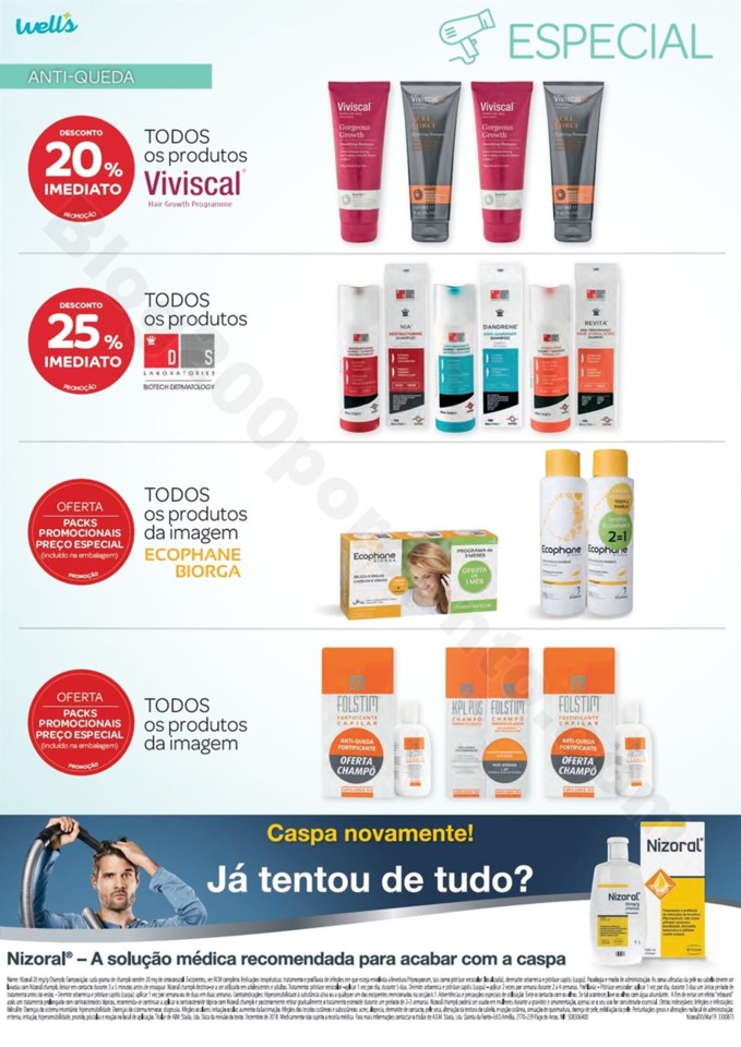 Antevisão Folheto WELLS Especial Cabelos 26 març