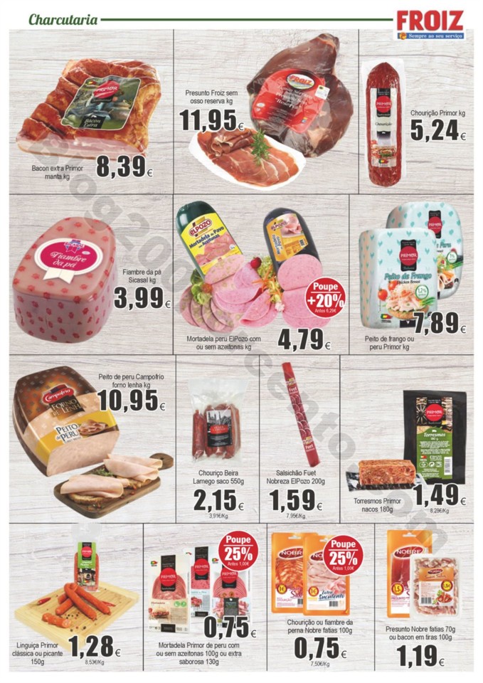 Antevisão Folheto FROIZ Promoções de 24 abril a