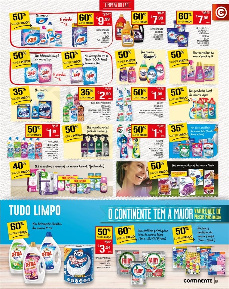 Antevisão Folheto CONTINENTE Promoções de 5 a 1