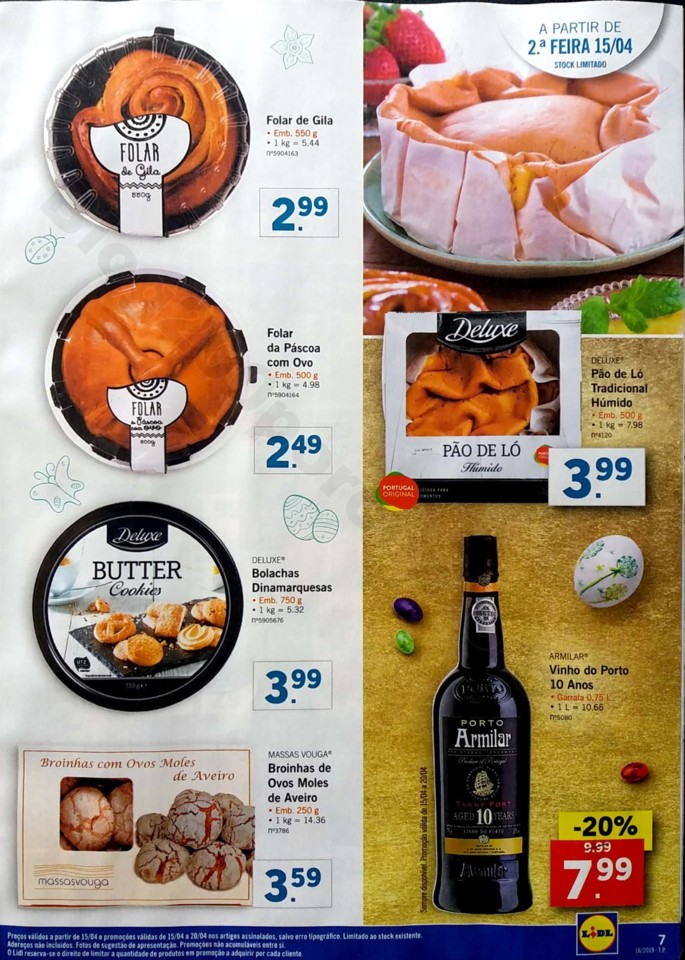 antevisao folheto lidl promocoes páscoa de 15 a 2