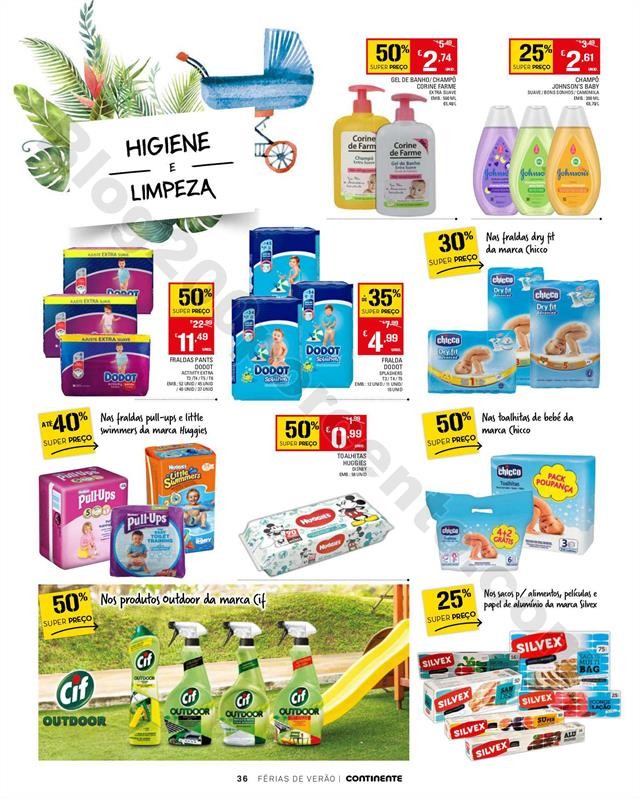 Antevisão Folheto CONTINENTE Verão promoções d