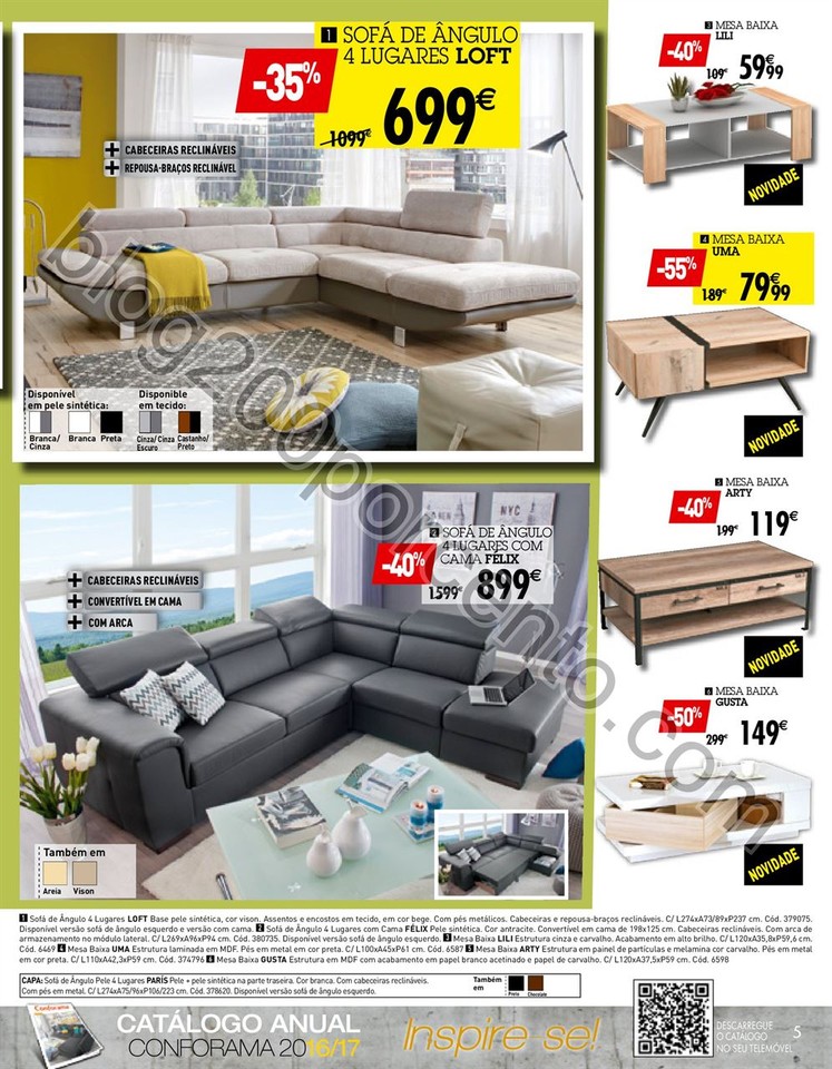 Antevisão Folheto CONFORAMA Promoções de 29 set