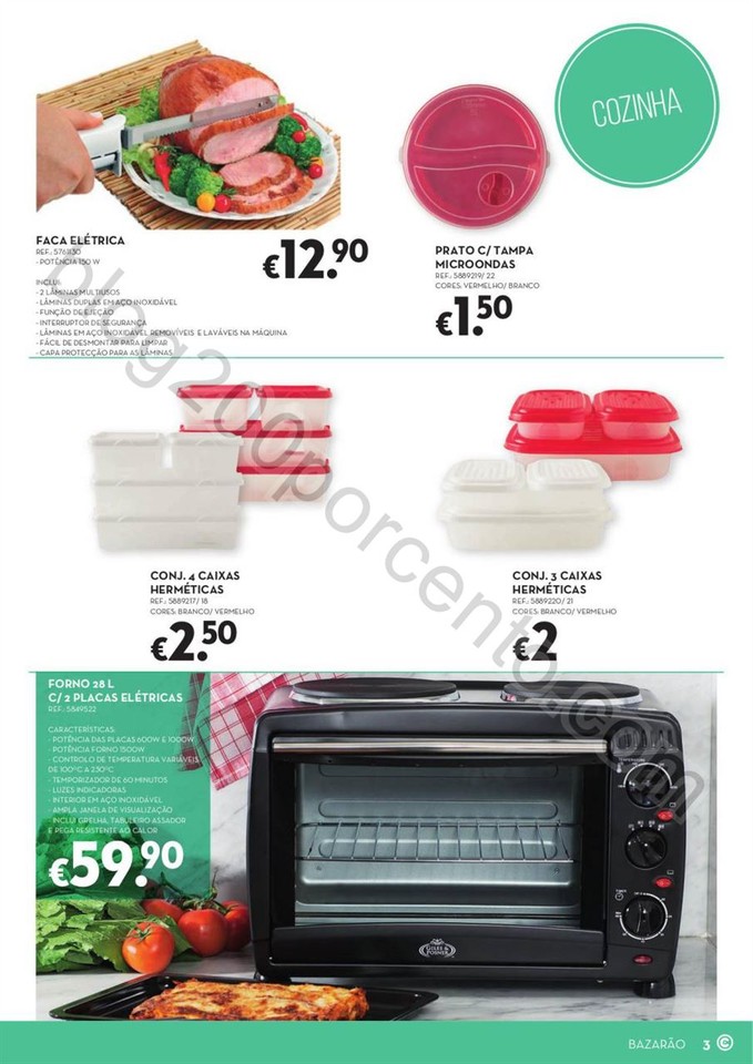 Antevisão Folheto CONTINENTE Bazarão promoções