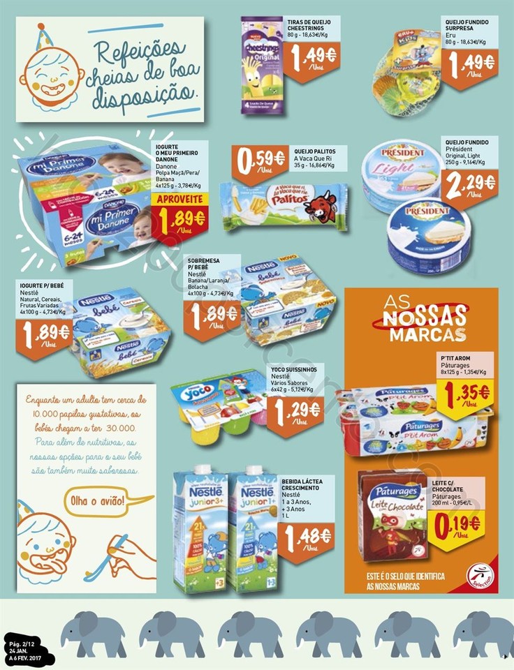 Antevisão Folheto INTERMARCHÉ Bebé de 24 janeir