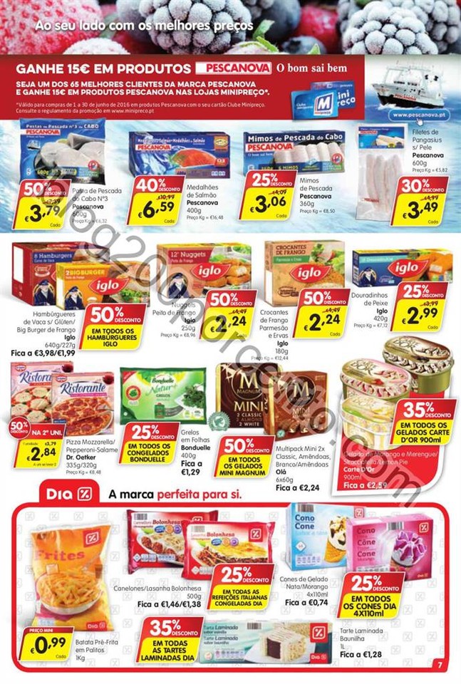 Antevisão Folheto MINIPREÇO Promoções de 23 a 