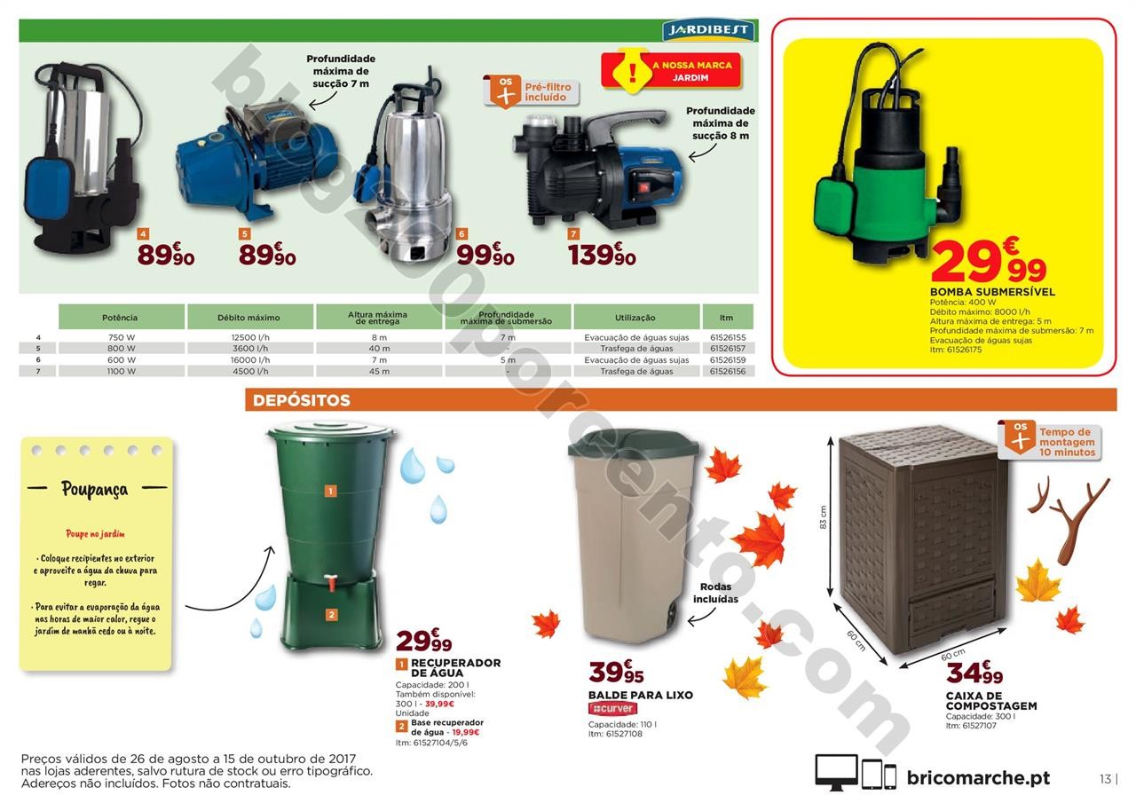 Novo Folheto BRICOMARCHÉ promoções até 15 outu