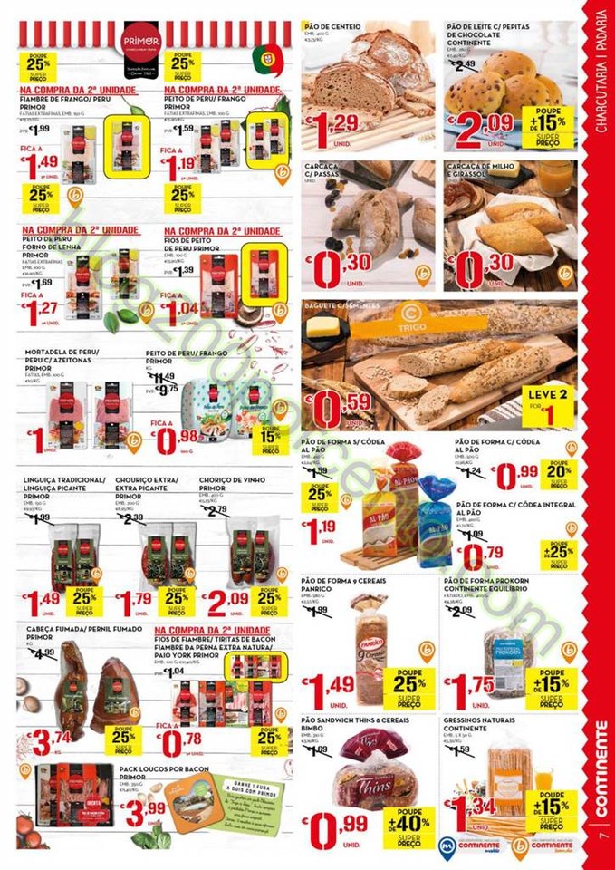Antevisão Folheto CONTINENTE Promoções de 5 a 1