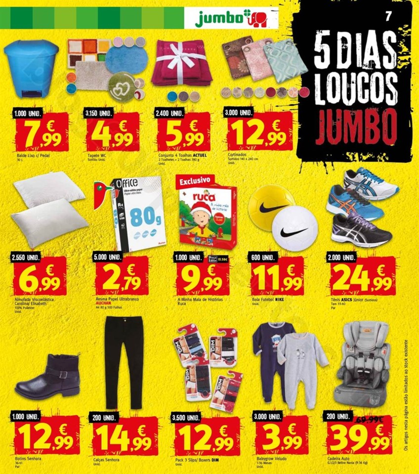 Antevisão Folheto JUMBO 5 dias loucos promoções
