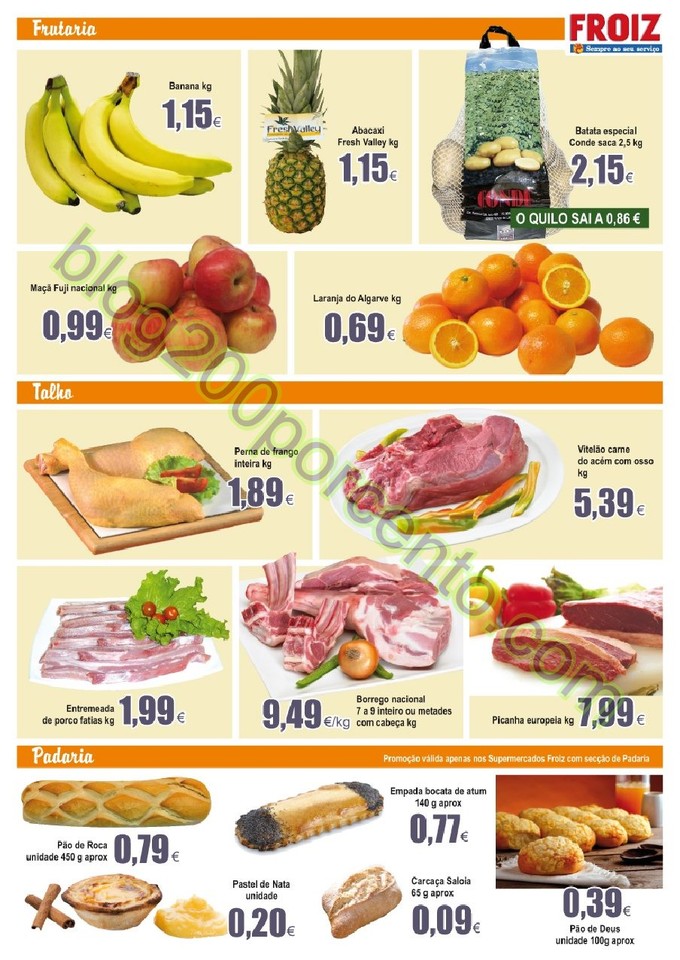 Novo Folheto FROIZ Promoções até 29 março p4.j