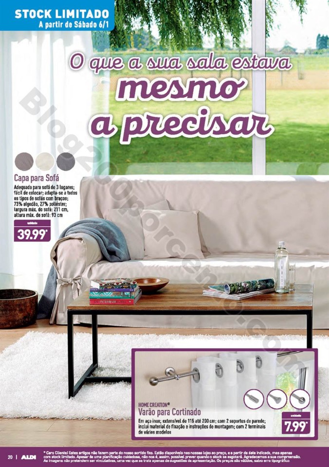 Antevisão Folheto ALDI Promoções a partir de 3 