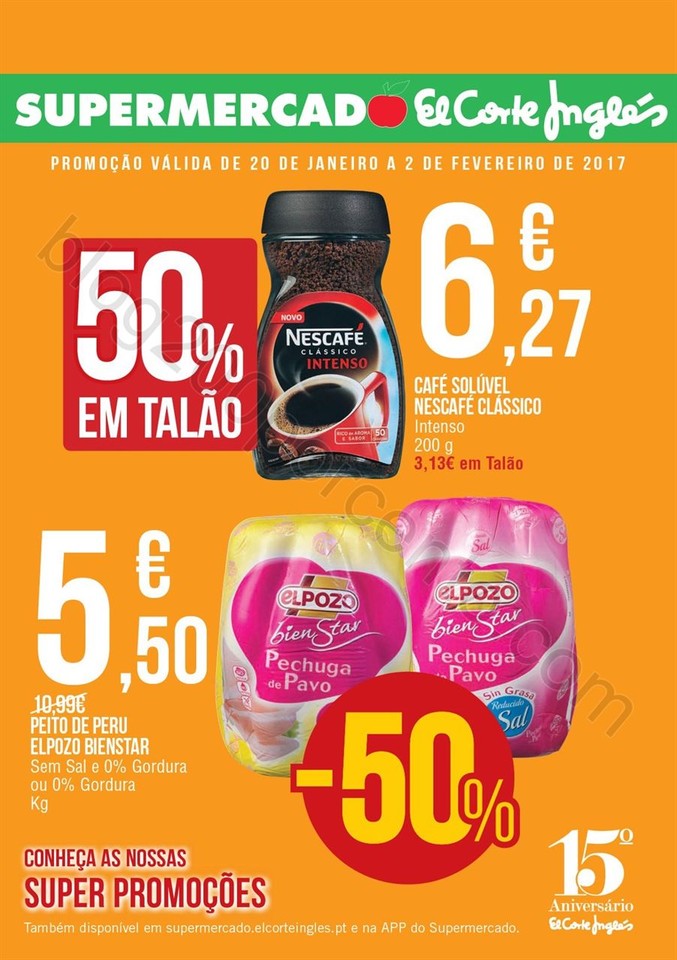 Antevisão Folheto EL CORTE INGLÉS Promoções de