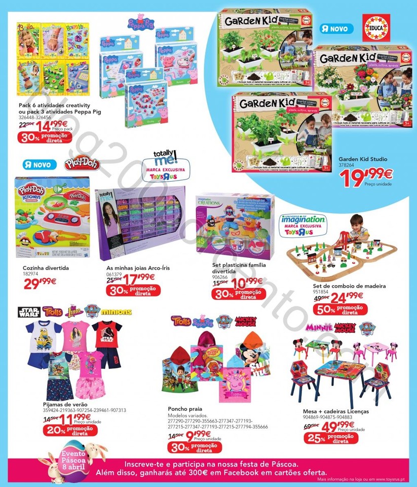 Antevisão Folheto TOYSRUS Promoções de 30 març