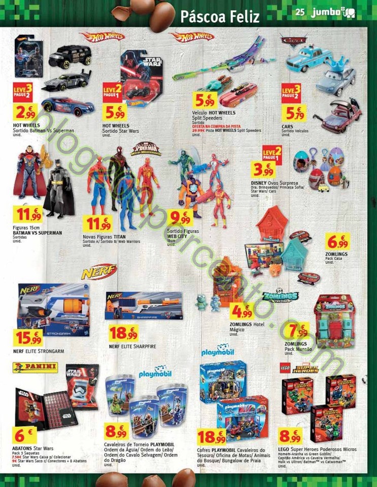 Antevisão Folheto JUMBO Páscoa de 9 a 27 março 