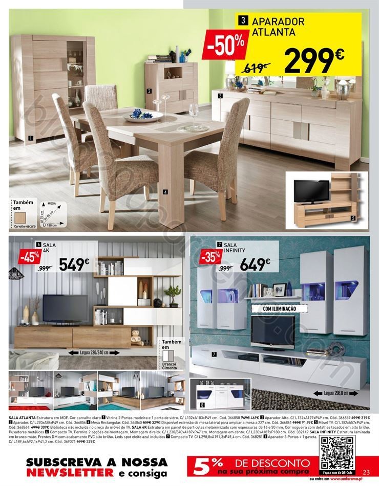 Antevisão Folheto CONFORAMA Promoções de 26 jan