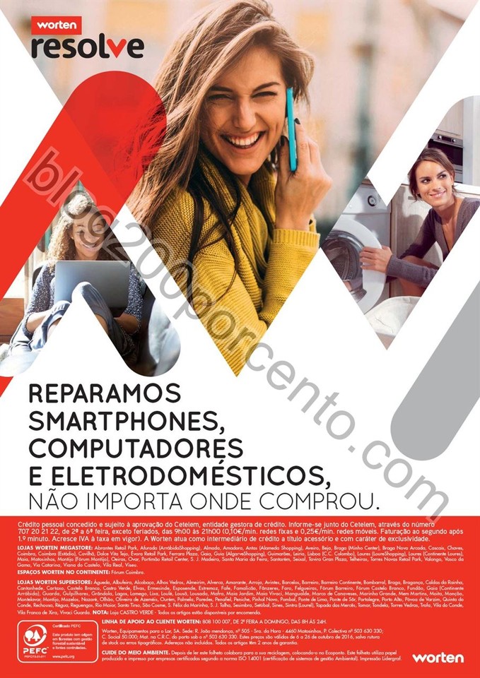 Novo Folheto WORTEN Tecnologia promoções de 6 a 