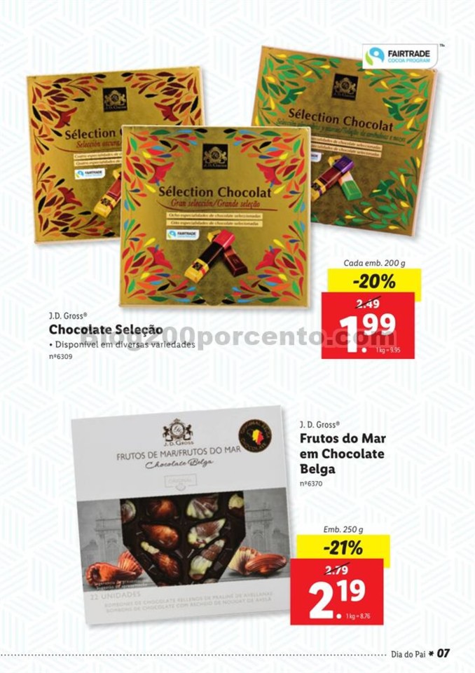 Antevisão Folheto LIDL Dia do Pai Promoções de 