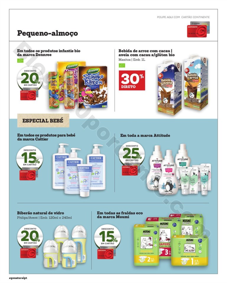 Antevisão Folheto GO NATURAL Promoções de 23 ab