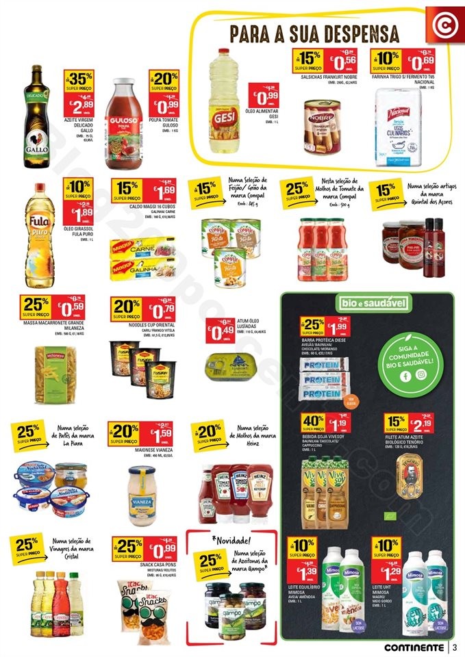 Antevisão Folheto CONTINENTE Açores Promoções 