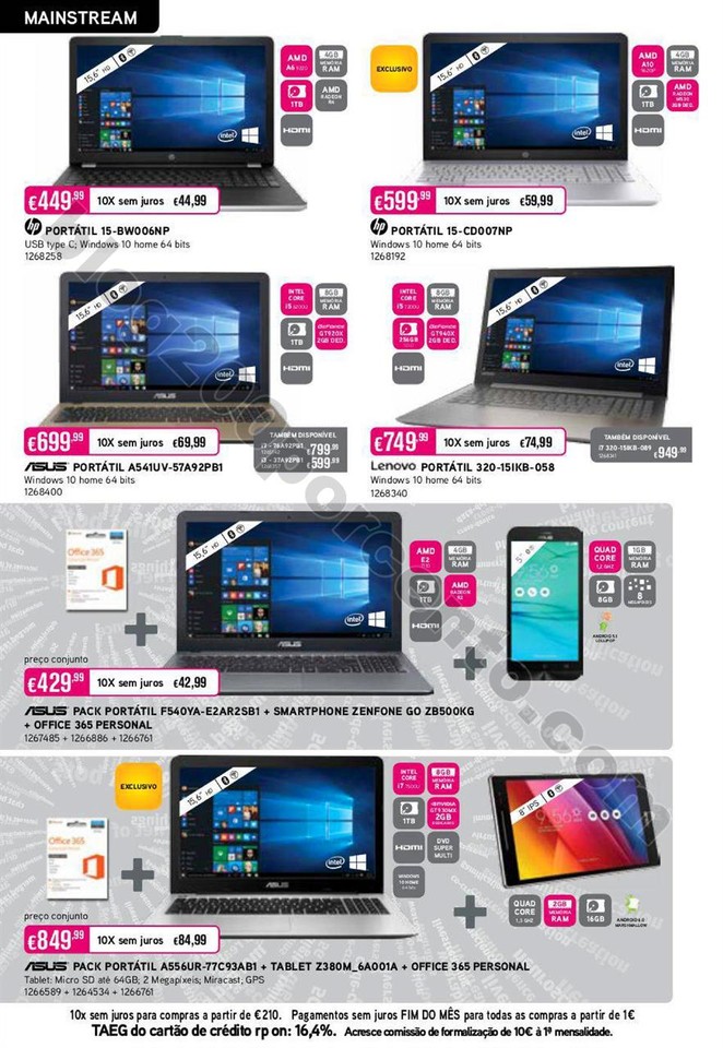 Novo Folheto RADIO POPULAR Regresso às Aulas prom