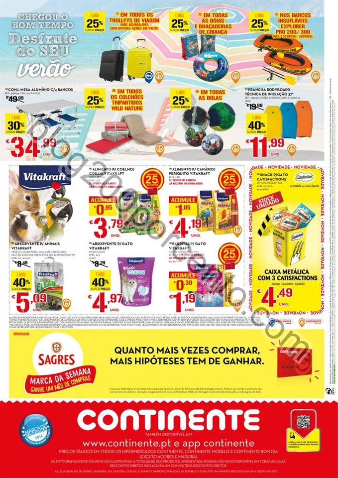 Antevisão Folheto CONTINENTE Promoções de 26 ju