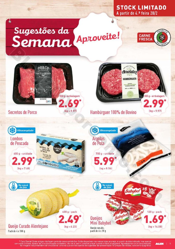 Antevisão Folheto ALDI Páscoa promoções a part