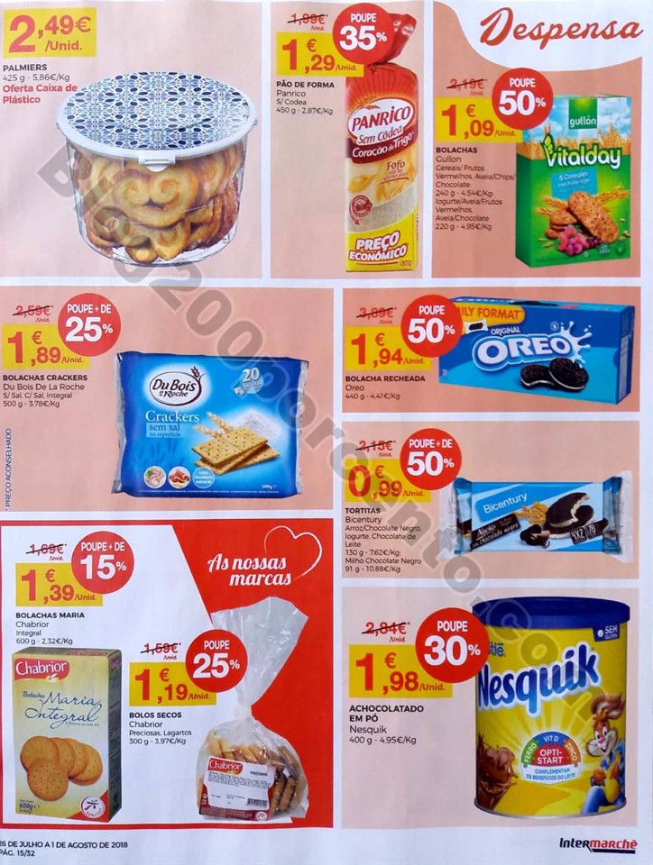 antevisao folheto Intermarche 26 julho a 1 agosto_