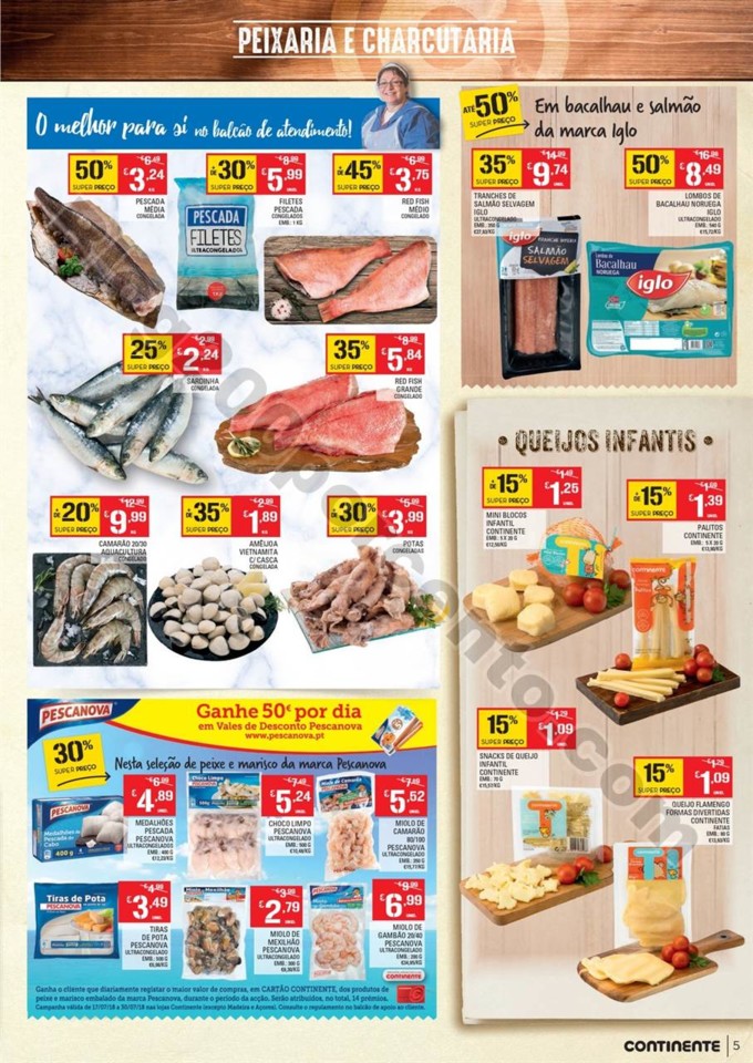 Antevisão Folheto CONTINENTE Promoções de 17 a 