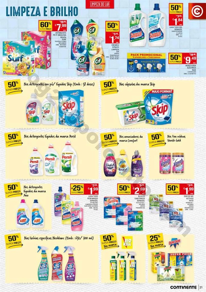 Antevisão Folheto CONTINENTE Madeira promoções 