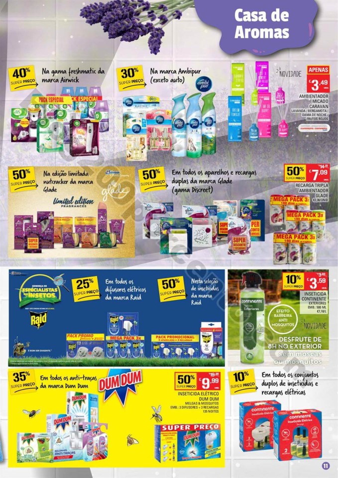 Antevisão Folheto CONTINENTE Extra Limpeza Promo