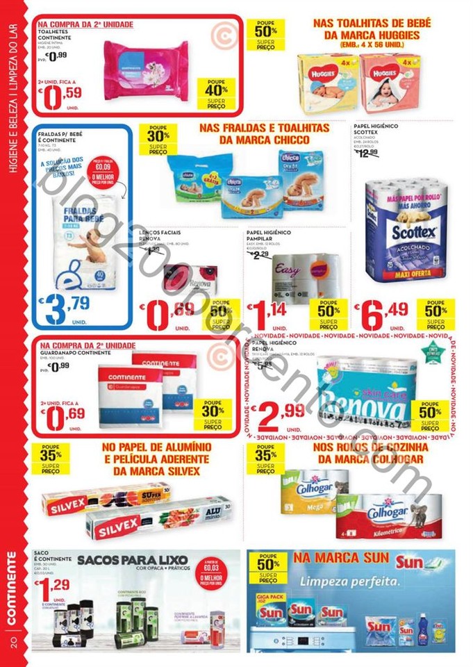 Antevisão Folheto CONTINENTE - MODELO Madeira de 