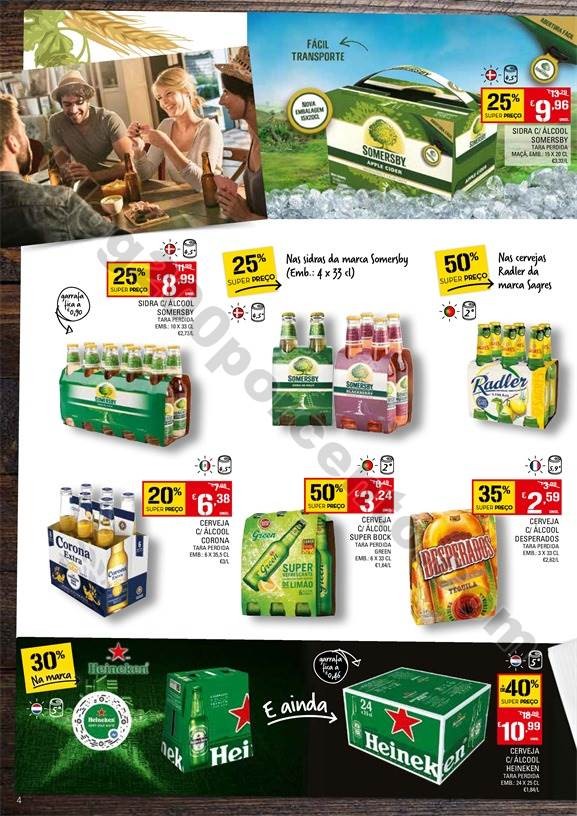 Antevisão Folheto CONTINENTE Mariscos e Cervejas 