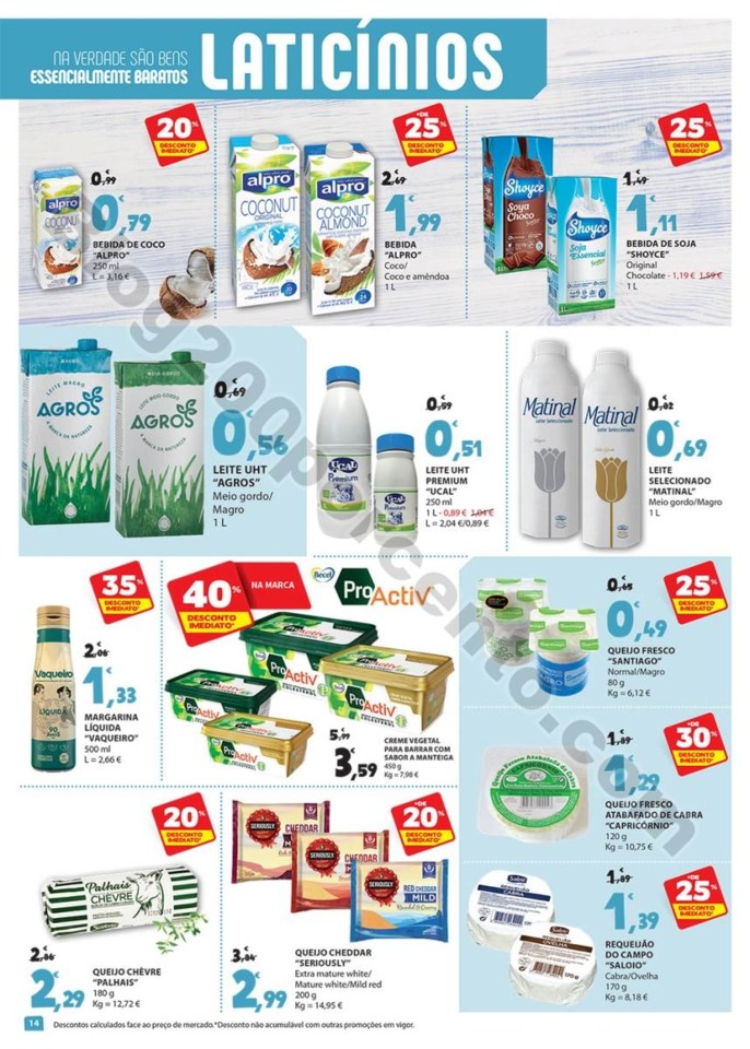 Antevisão Folheto E-LECLERC Promoções de 14 a 2