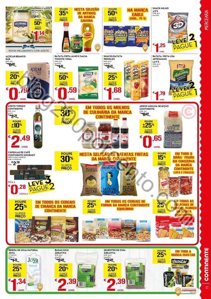 Antevisão Folheto CONTINENTE Promoções de 5 a 1