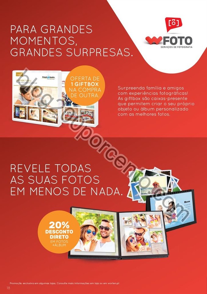 Novo Folheto WORTEN Especial fotografia até 17 ag