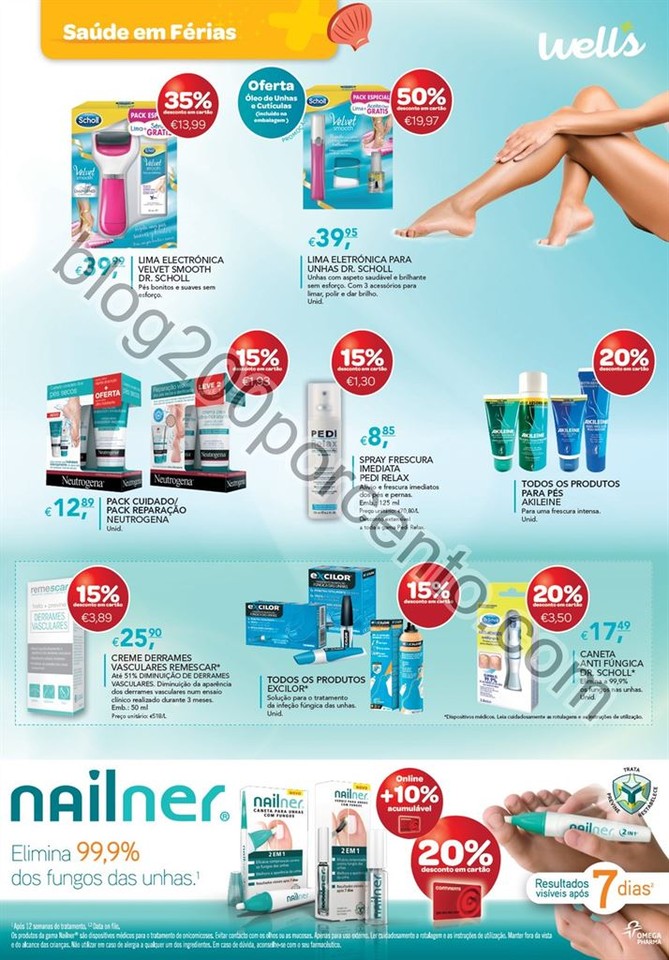 Novo Folheto WELLS promoções de 26 julho a 22 ag