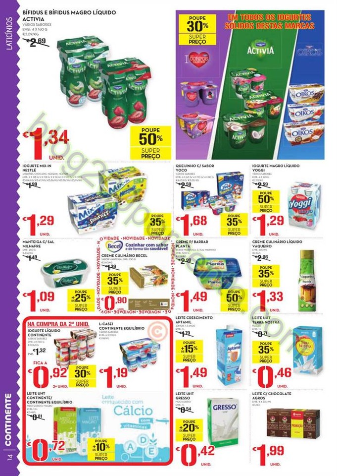 Antevisão Folheto MODELO - CONTINENTE Madeira de 