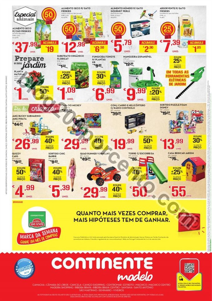 Antevisão Folheto CONTINENTE - MODELO Madeira de 