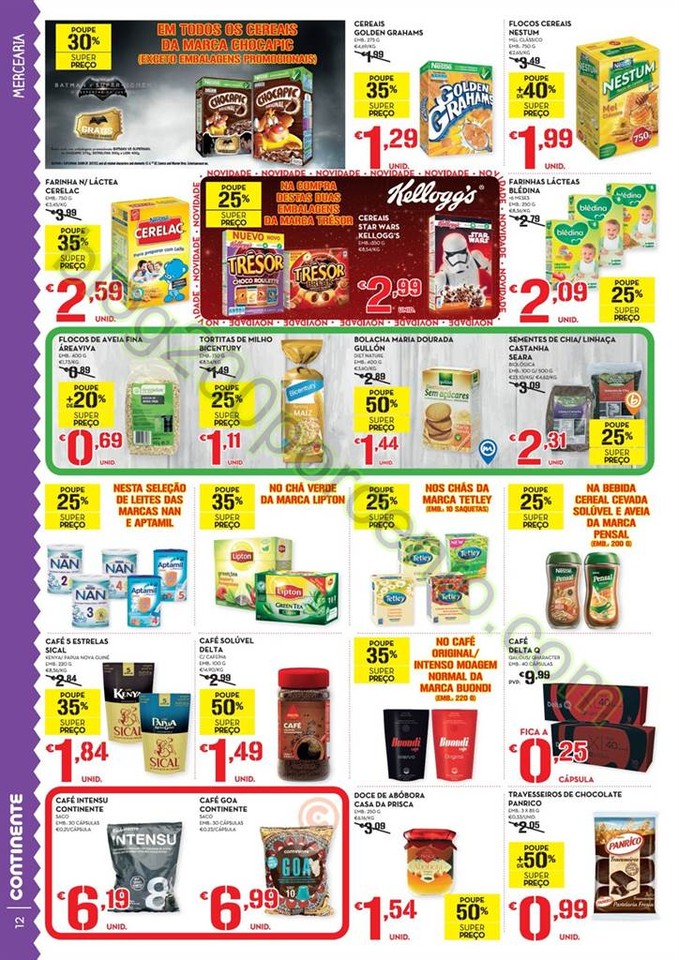 Antevisão Folheto CONTINENTE Promoções de 22 a 