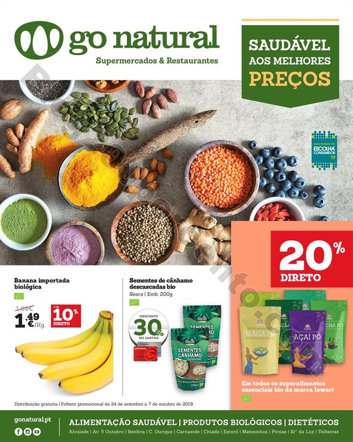 Antevisão Folheto GO NATURAL Promoções de 24 se