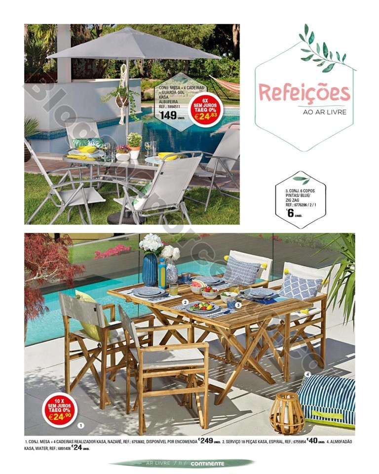 Antevisão Folheto CONTINENTE Feira ar livre promo