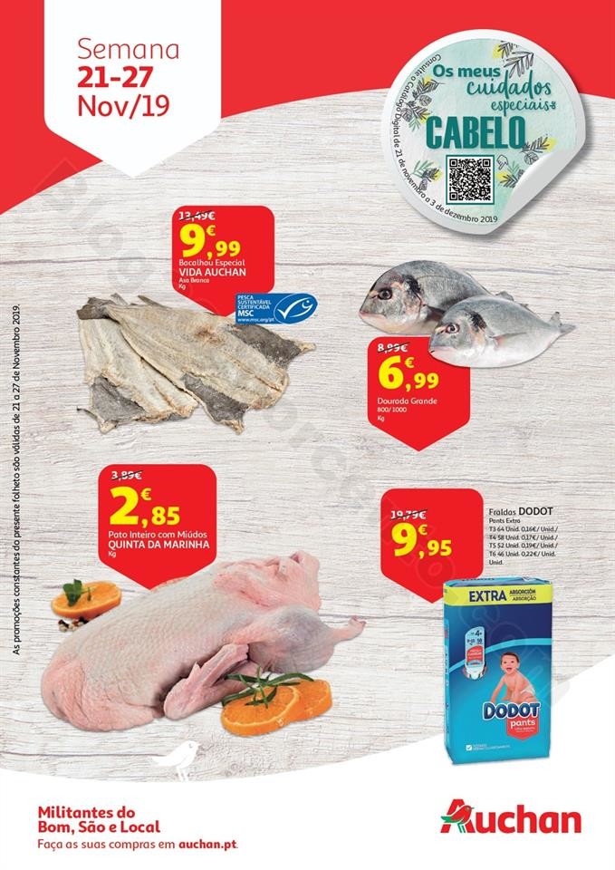 Antevisão Folheto AUCHAN Promoções de 21 a 27 n